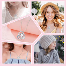 Load image into Gallery viewer, You Are Magical Necklace for Girls Crystal Heart Pendant Necklaces Jewelry Gifts for Girls Daughter Granddaughter Niece Birthday
