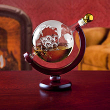 Load image into Gallery viewer, Whiskey Decanter Globe - for Liquor, Scotch, Bourbon, Vodka or Wine - 850Ml

