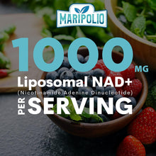 Load image into Gallery viewer, Liposomal NAD+ 1000 MG — Supplement — Supports Energy and Metabolism — Promotes Healthy Aging — Enhances Brain Function — 120 Day Supply

