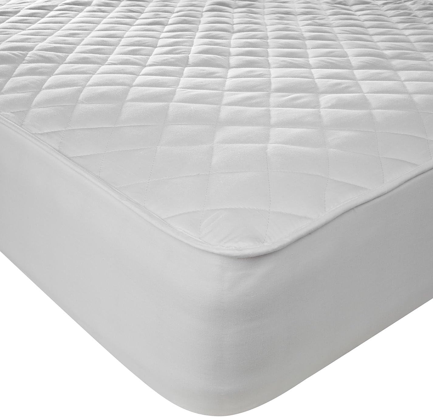 Quilted Fitted Mattress Protector - Superking