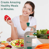 Spiral Slicer, Premium Rotatable Blades Spiralizer, Zucchini and Vegetable Slicer.Specially Made for Vege Based Diets.Bonus Recipe E-Book and Cleaning Brush. . Enjoy Healthy