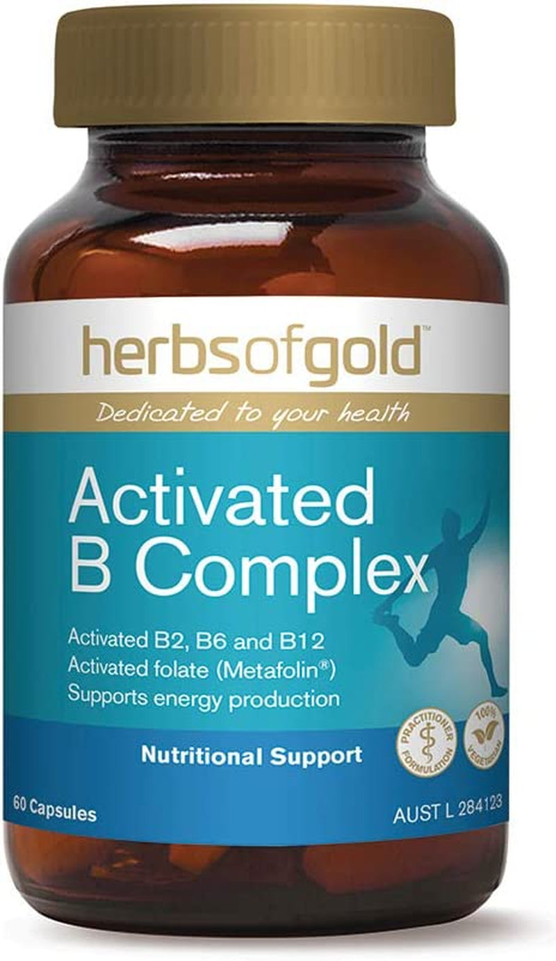 Activated B Complex 60 Capsules, 60 Count