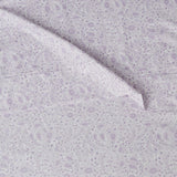 Lightweight Super Soft Easy Care Microfiber Bed Sheet Set with 14" Deep Pockets - Twin, Lavender Paisley