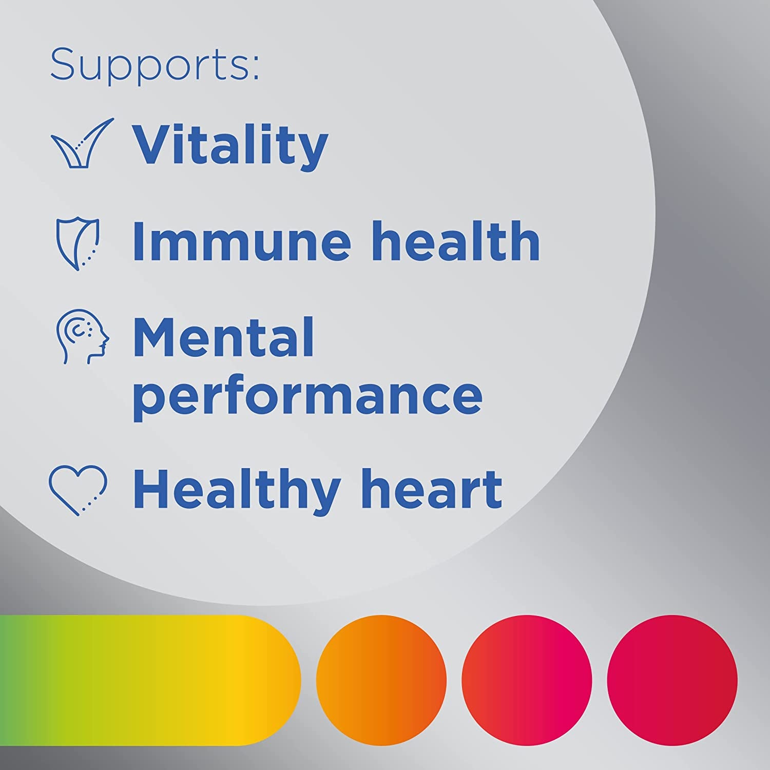 for Men 50+, Multivitamin with Vitamins & Minerals to Support Vitality, Immunity, Heart Health & Mental Performance, 60 Tablets