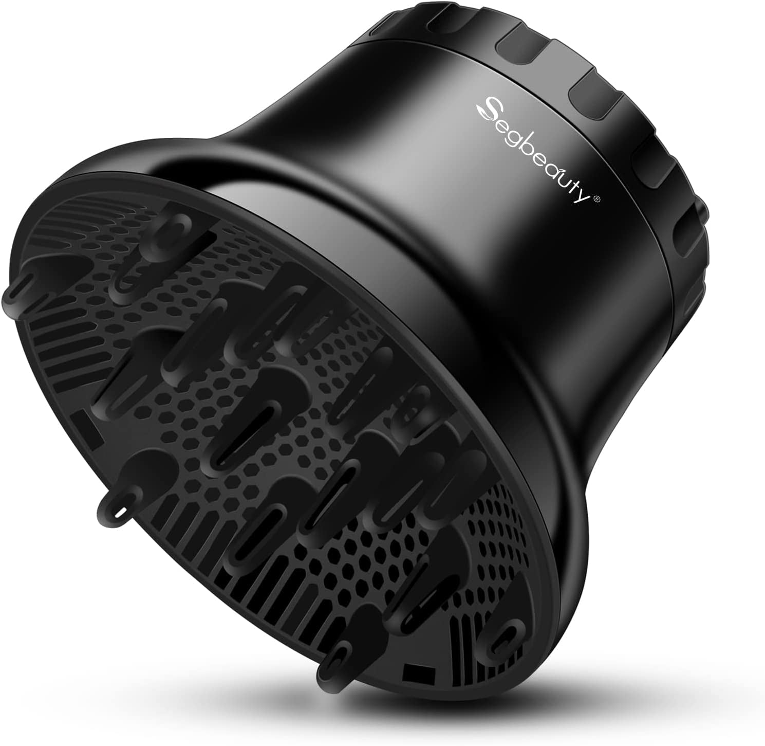 Universal Curly Hair Diffuser, Adaptable Hair Diffuser Attachment for Hair Salon Quality Hairstyling Tool Hair-Protective Frizz-Free Fast-Drying for Dryers with 1.58 to 2.48 Inches Nozzle