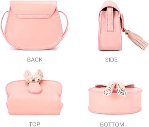 Kids Purse for Little Girls Toddler Crossbody Bag with Tassel