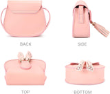 Kids Purse for Little Girls Toddler Crossbody Bag with Tassel