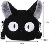 Little Girls Fashion Cute Crossbody Shoulder Bag Plush Handbag Mini Purse