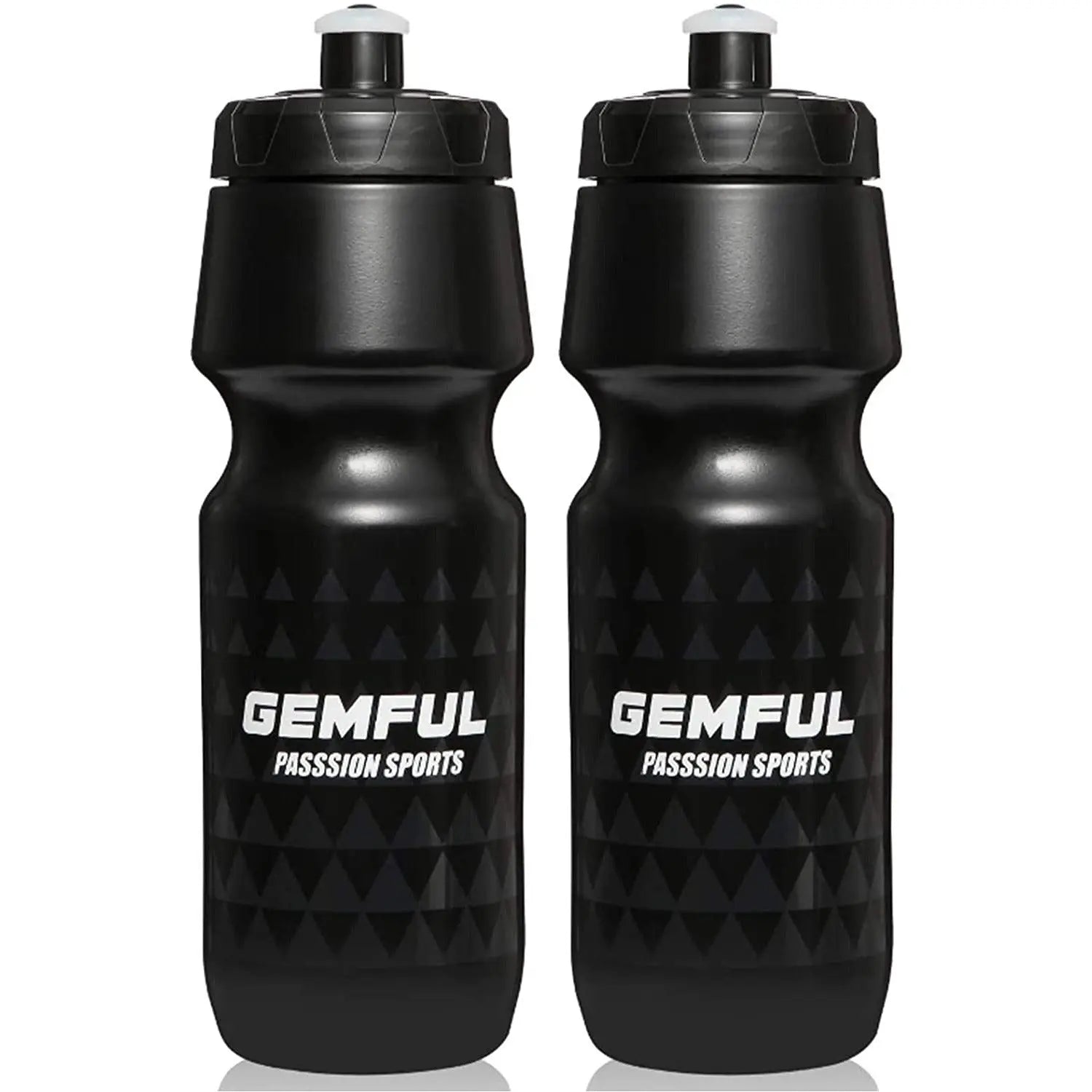 Bike Water Bottles 2 Pack Lightweight BPA Free Cycling Sports Pattan Australia