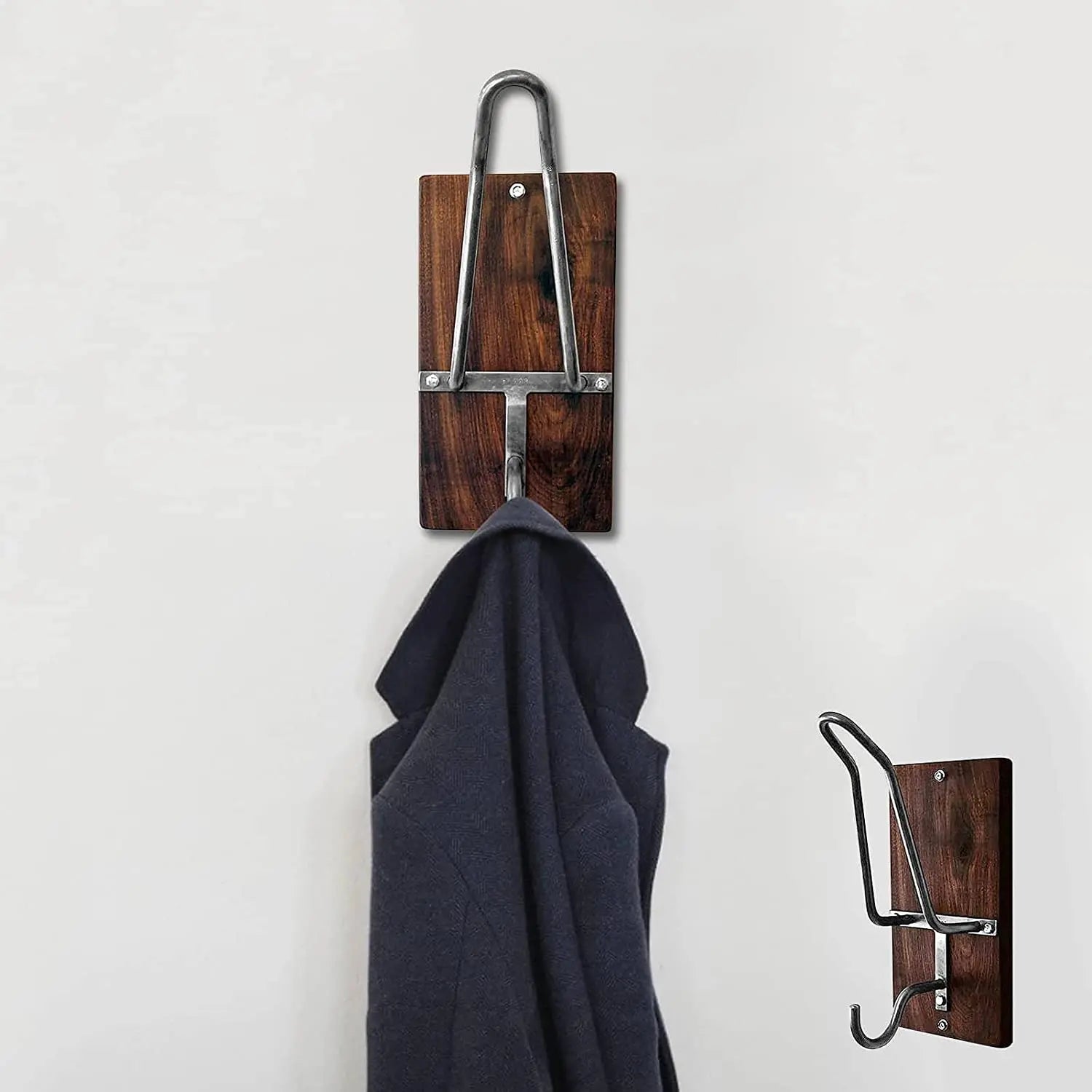 Motorcycle Helmet Rack and Jacket Hook, Wall Mount Helmet Display Rack Holder, Storage Hook Hanger Coat Organizer for Riding Accessories pattanaustralia