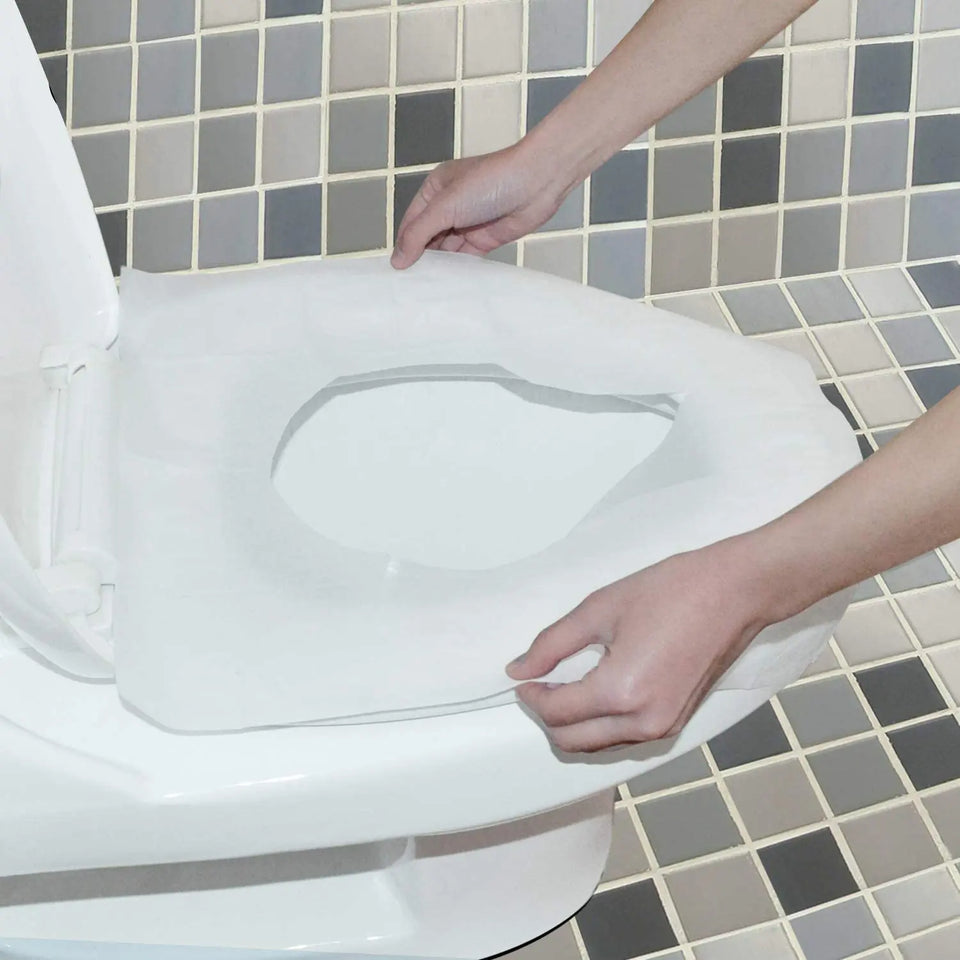 Disposable Paper Toilet Seat Cover Portable for Travel -50 Pieces Pattan Australia
