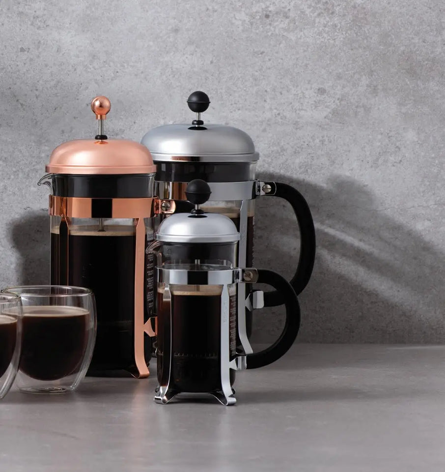Bodum Coffee Maker French Press, Chrome pattanaustralia
