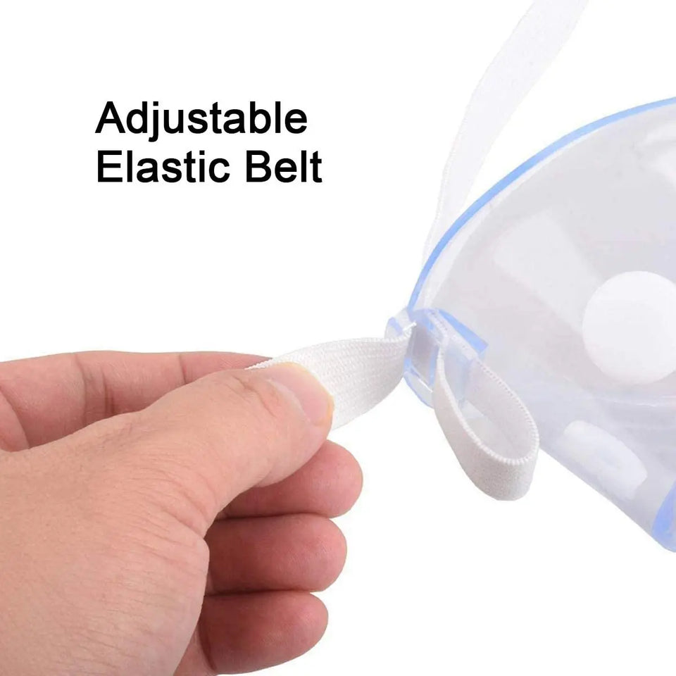 Maxee Safety Goggles, Anti-Fog, Anti-Splash Soft, Clear Eye, Protective Adjustable, Glass 2pcs Pattan Australia