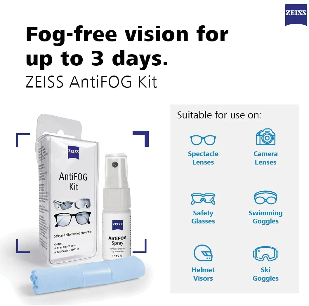 ZEISS Anti Fog Spray, 15 milliliters Pattan Australia