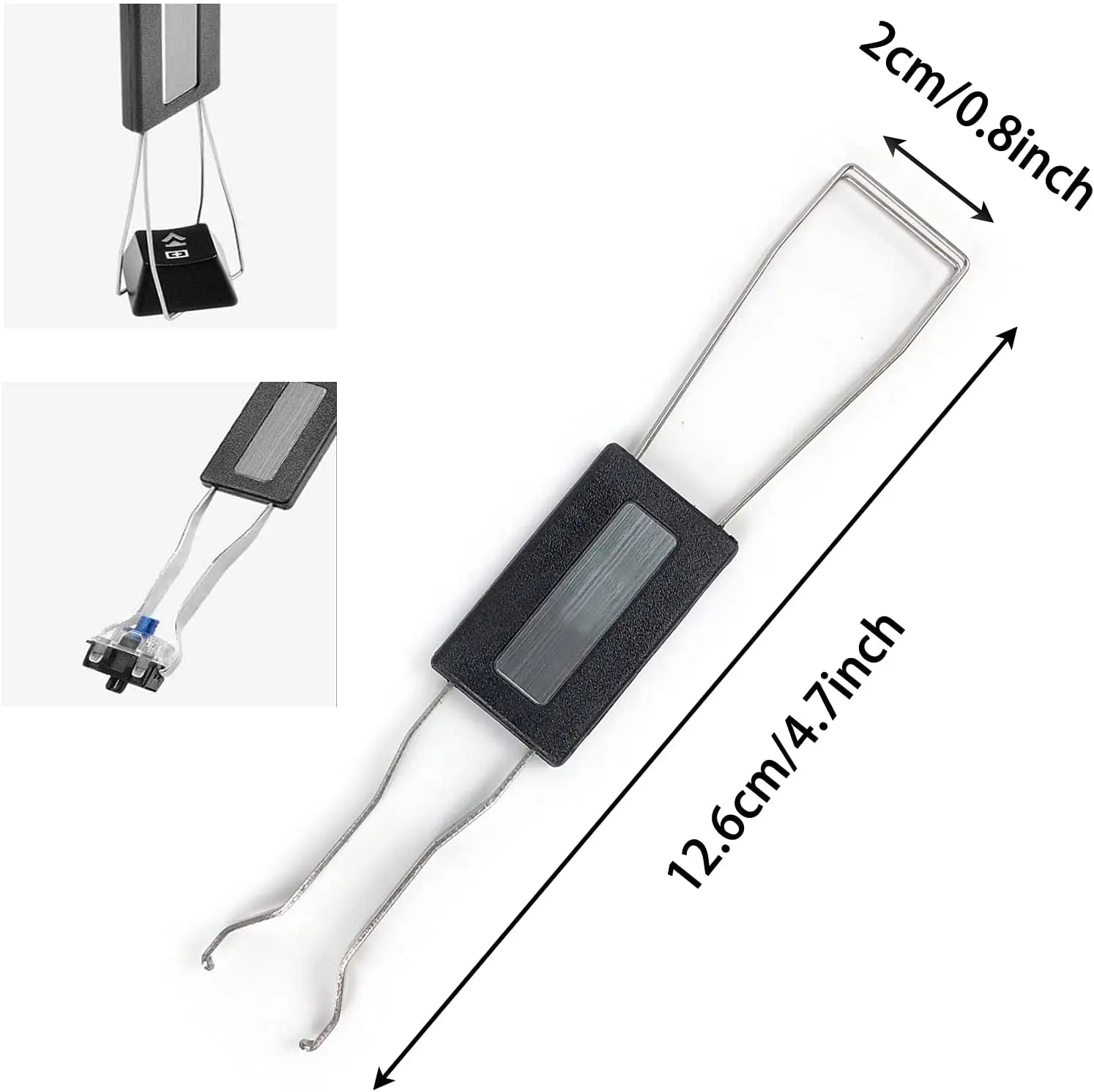 Key Cap Puller for Mechanical Keyboard, PC Switches Remover with 2 Brushes Pattan Australia