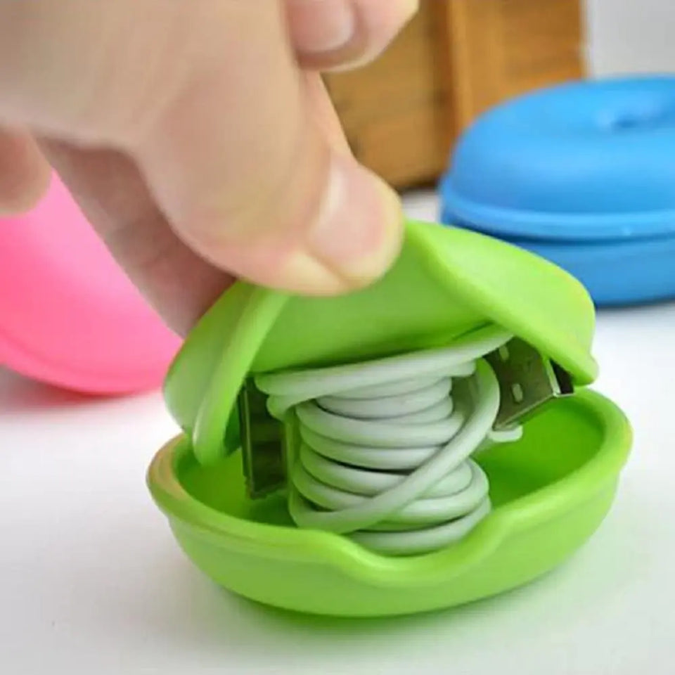 5 Packs Tangle-Free Cable Turtle Earbuds Keeper Case Winder Cable Keeper pattanaustralia