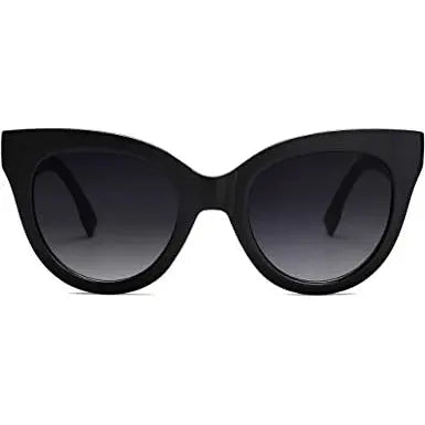 Retro Vintage Designer Cat eye Oversized Sunglasses for women black pattanaustralia