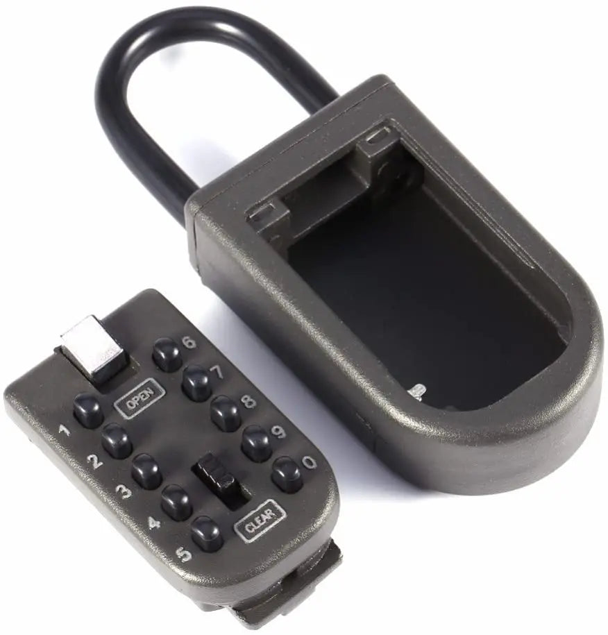 10-Digit Combination Lock Key Safe Storage Box Padlock Security Home Outdoor pattanaustralia