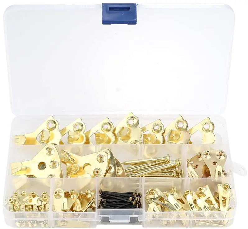 120 Pieces Professional Photo Frame Hooks, Nails Heavy Duty Picture Hanging Kit Pattan Australia