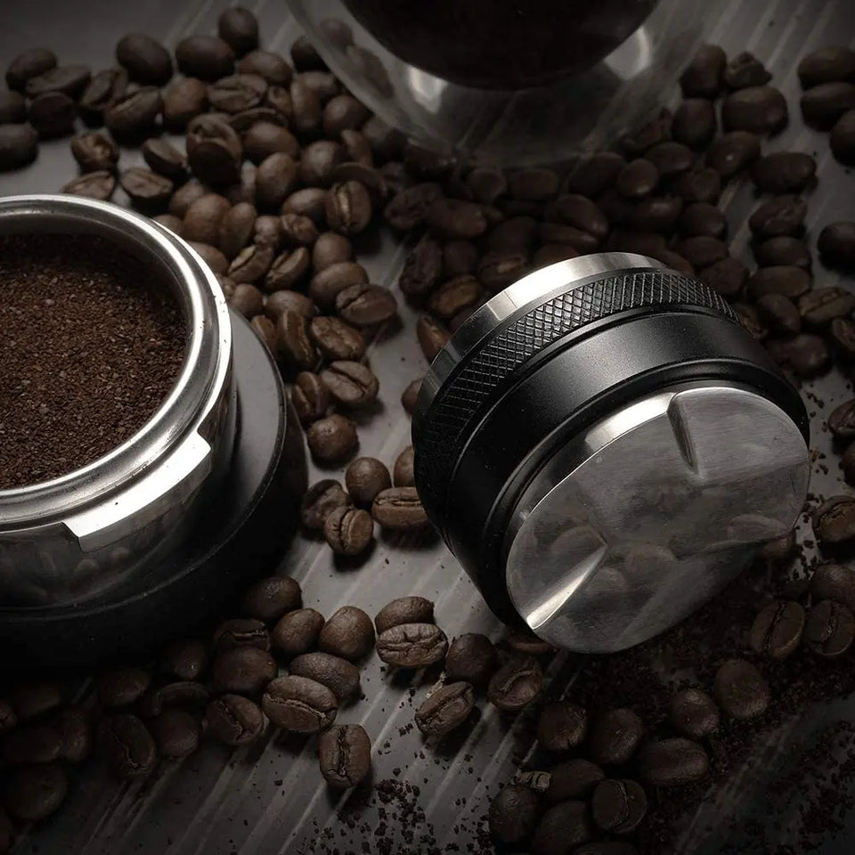 58mm Coffee Distributor & Tamper, MATOW Dual Head Coffee Leveler Fits for Portafilter, Increased Adjustable Depth- Professional Espresso Hand Tampers pattanaustralia