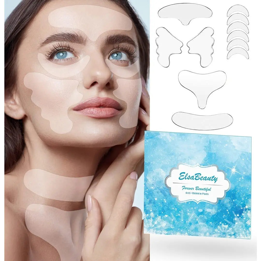 Elsa Anti Aging Silicone Pad Kit Reusable and Medical Grade Décolleté Pattan Australia