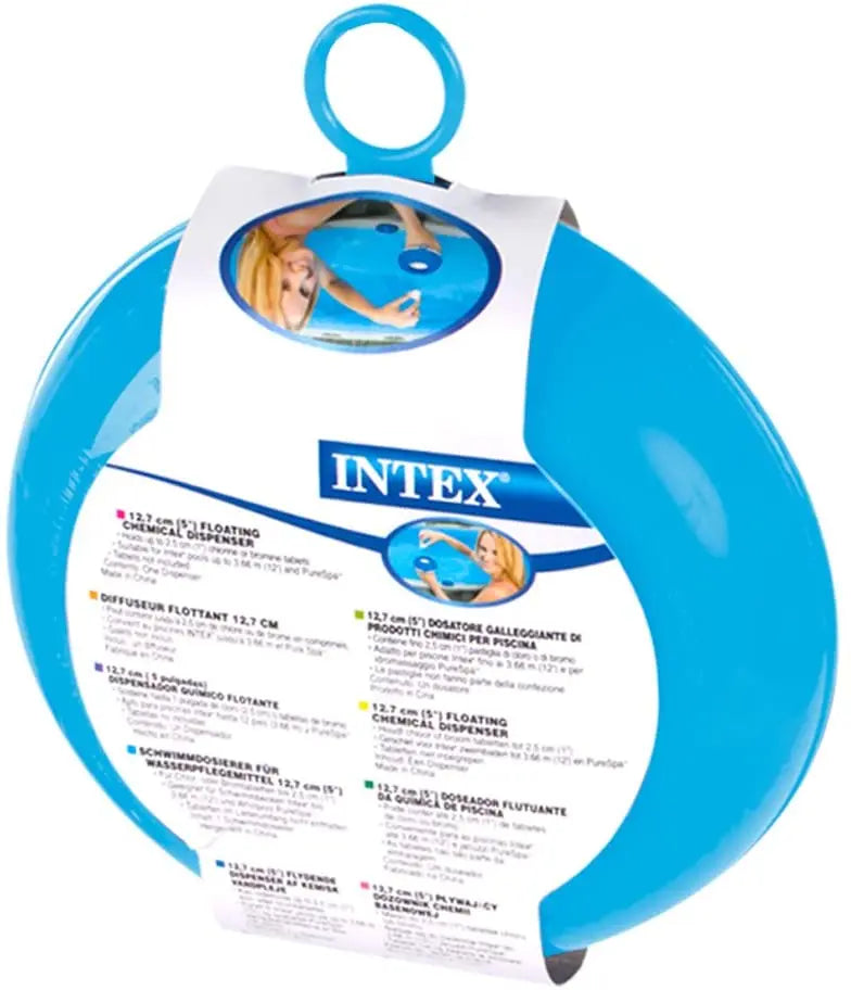 Intex Floating Chemical Dispenser, 12.7 cm White Pattan Australia