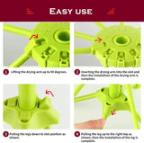 Spaghetti Drying Rack- Plastic Household Pasta Hanging Dryer for Fresh Noodle Pattan Australia