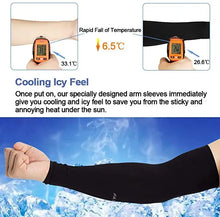 Load image into Gallery viewer, 2 Pairs Unisex - Arm Cooling Sleeves UV Sun Protection
