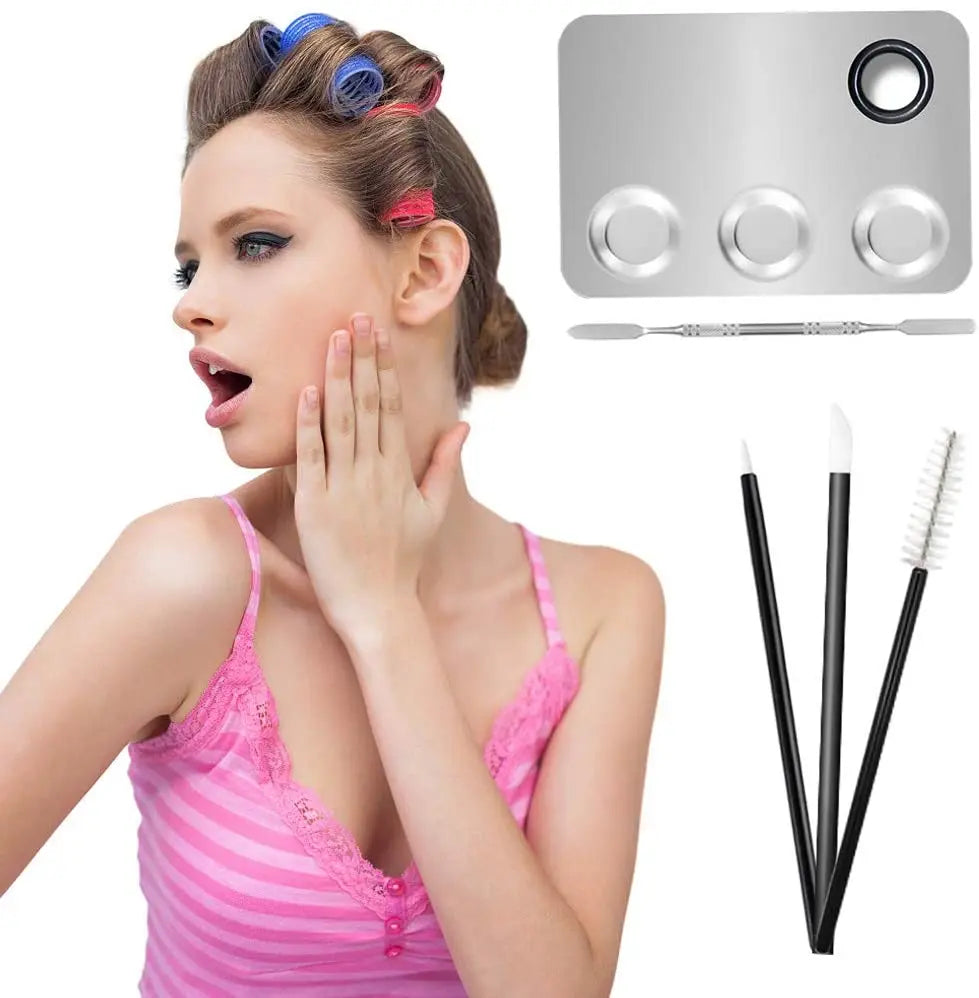 Professional Makeup Palette with Spatula and 150 PCS Makeup Brush Kit Pattan Australia
