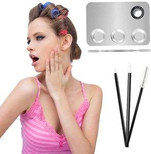 Professional Makeup Palette with Spatula and 150 PCS Makeup Brush Kit Pattan Australia