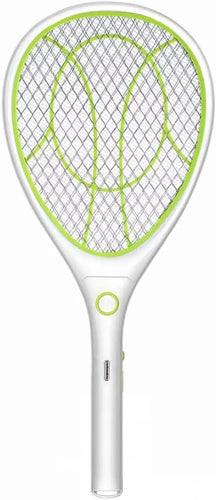 Night Cat Electric Mosquito Fly Swatter Bug Zapper Bat Racket, Pests Insects Control Killer Repellent, USB Rechargeable, LED Lighting, Double Layers Mesh Protection Pattan Australia