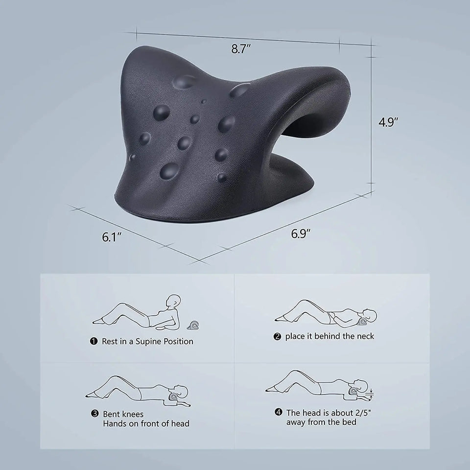 Neck Stretcher for Neck Pain Relief Cervical Traction Device for Cervical Spine Restore Neck and Shoulder Relaxer pattanaustralia