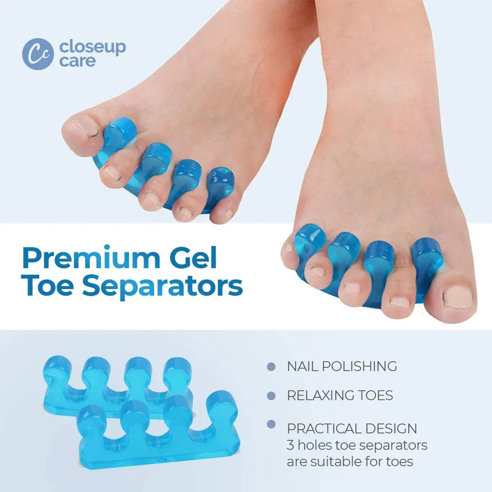 Premium Gel Toe Separators, Straighteners & Spacers Pattan Australia