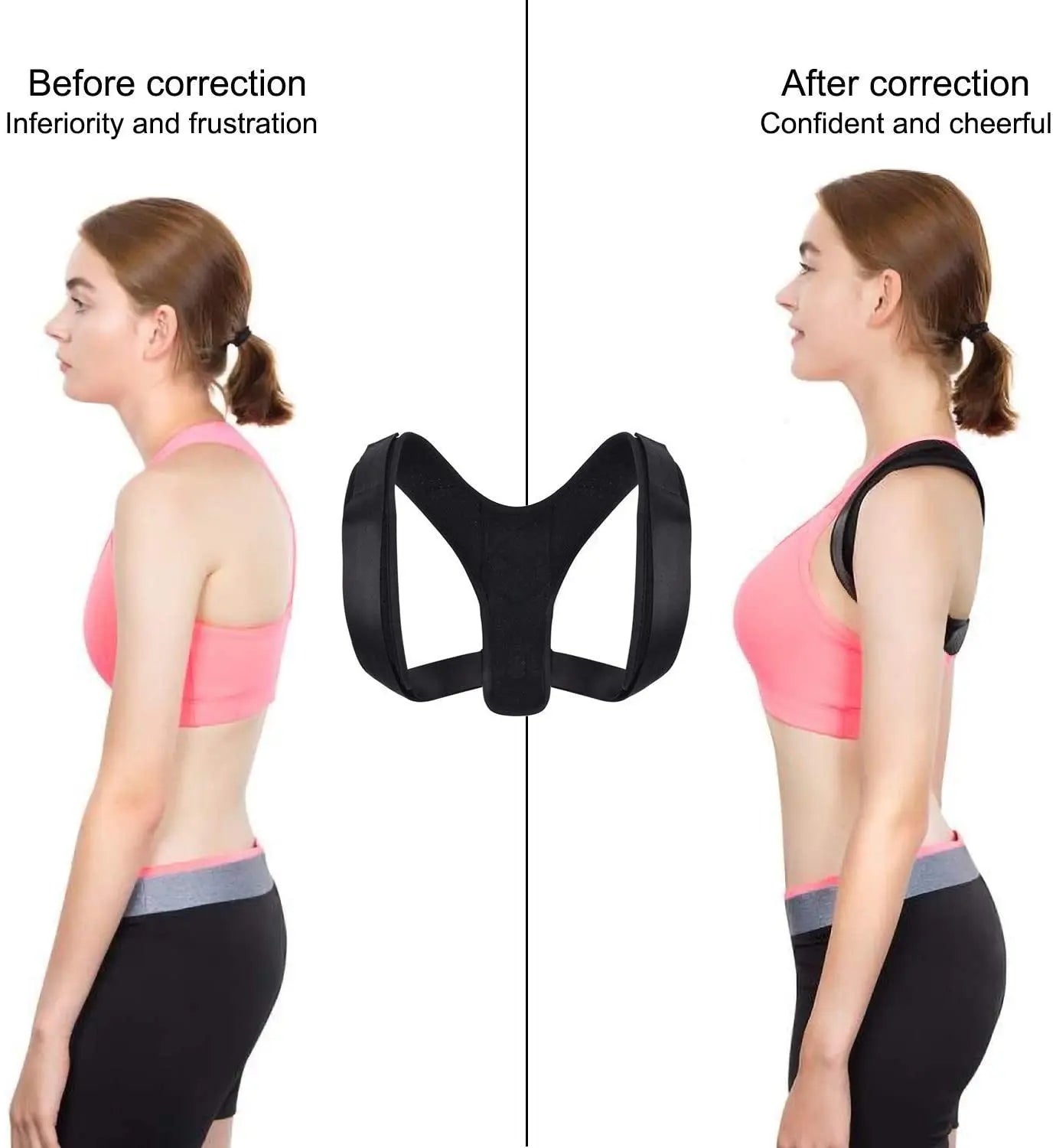 Posture Corrector for Women and Men - Adjustable Shoulder Support Brace - Back Straightener - Relief from Neck and Clavicle Pain pattanaustralia