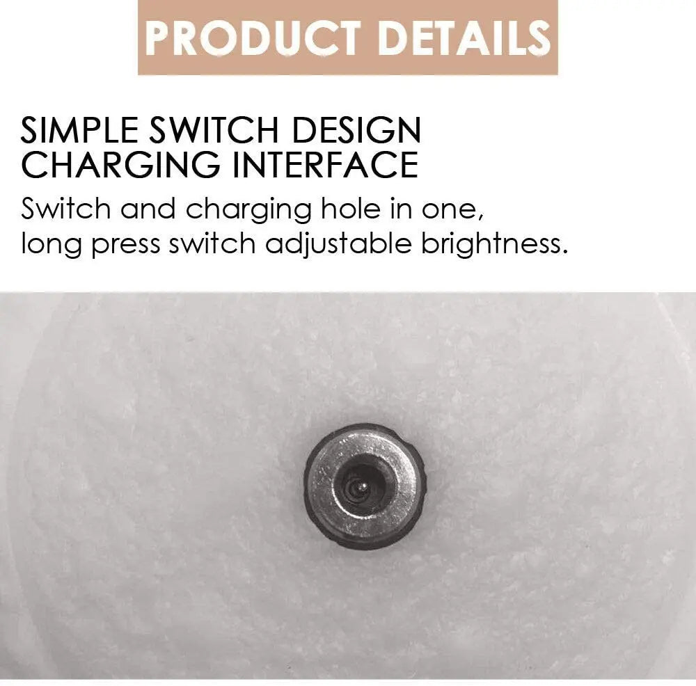 3D Magical Moon Lamp USB LED Night Light Moonlight Touch Sensor 20cm Diameter pattanaustralia