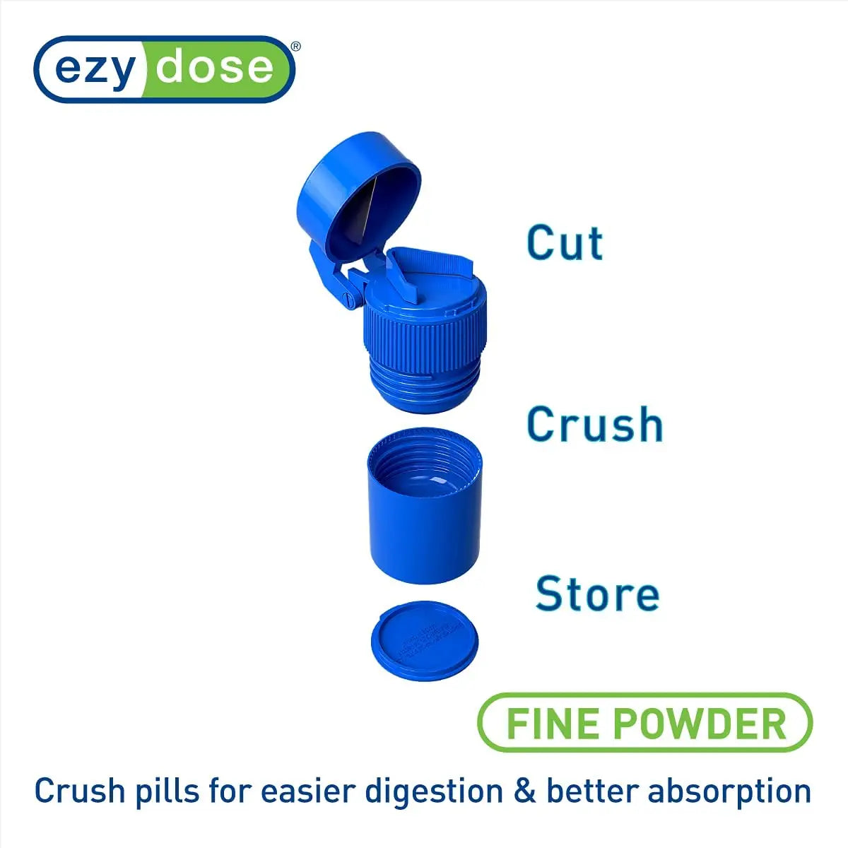 Ezy Dose Medicine Cut N' Crush and storage Pattan Australia