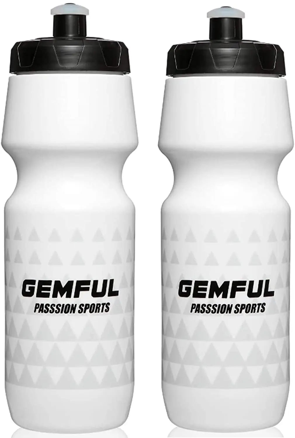Bike Water Bottles 2 Pack Lightweight BPA Free Cycling Sports Pattan Australia