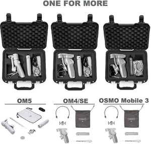 Lekufee Portable Waterproof Hard Case Compatible with DJI OM5, OM4 Case Only Pattan Australia