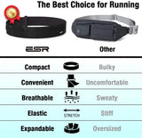 ESR Running Belt, Waist Pack Adjustable Stretchy Zipped Pack with Headphone Port, Fits Most Phones, for Workout, Cycling, Travelling pattanaustralia
