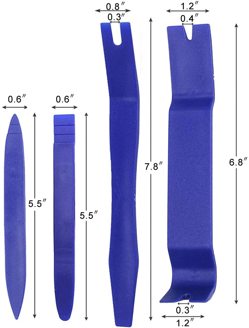 XBRN Auto Trim Removal Tool Kit,5 Pcs Car Panel Door Window Tools Kit,Auto Clip Fastener Remover Pry Tool Set pattanaustralia