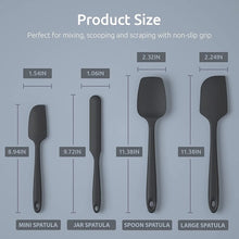 Load image into Gallery viewer, U-Taste Silicone Spatula Set with 600 Degrees Fahrenheit Heat Resistant
