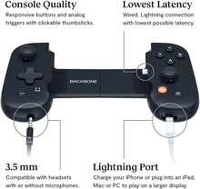 Load image into Gallery viewer, Backbone One iOS Mobile Gaming Controller for Apple iPhone [MFI Certified]
