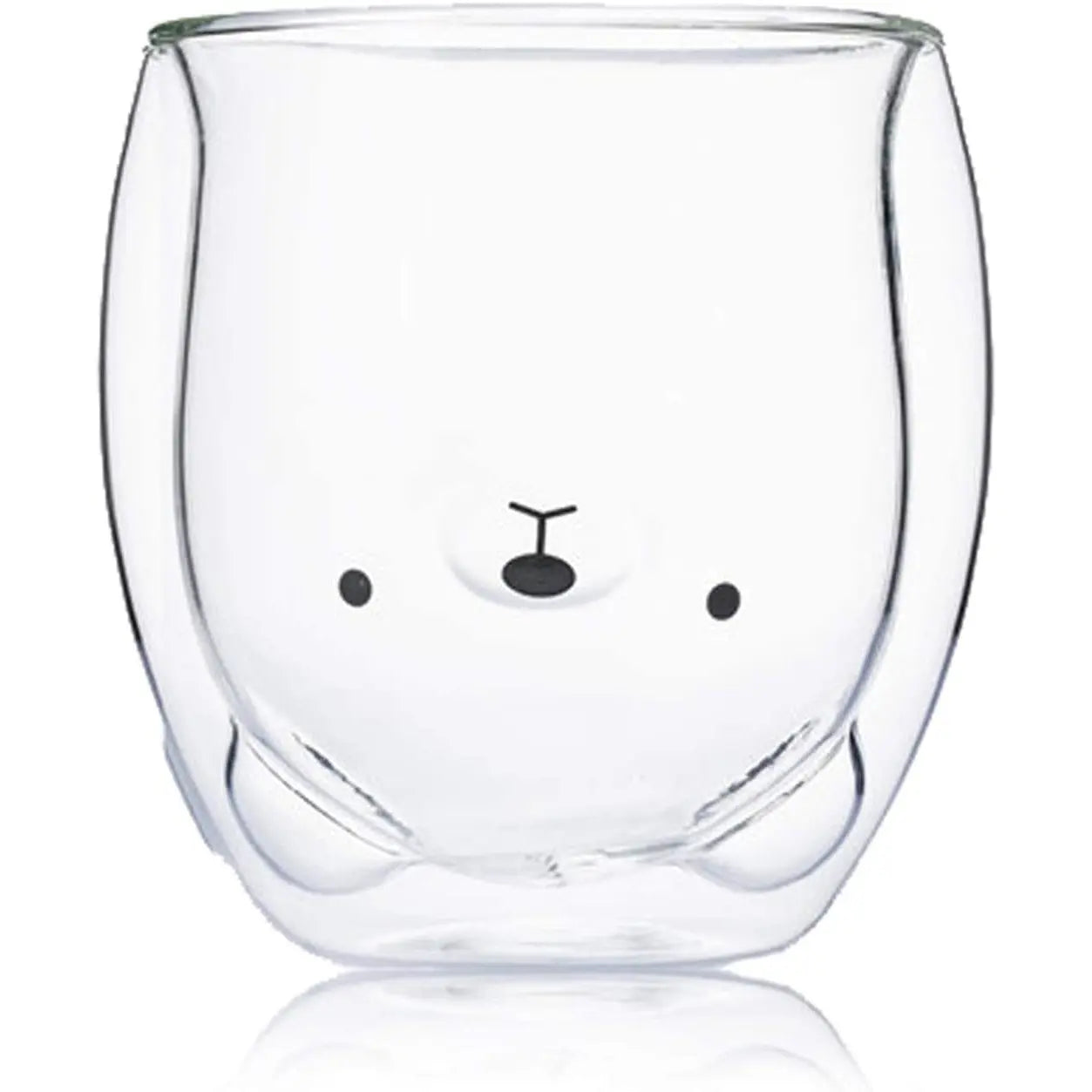 cute mugs  Double Wall Insulated Glasses Cup, Best for  Office and Personal use , Birthday gift (Bear) pattanaustralia