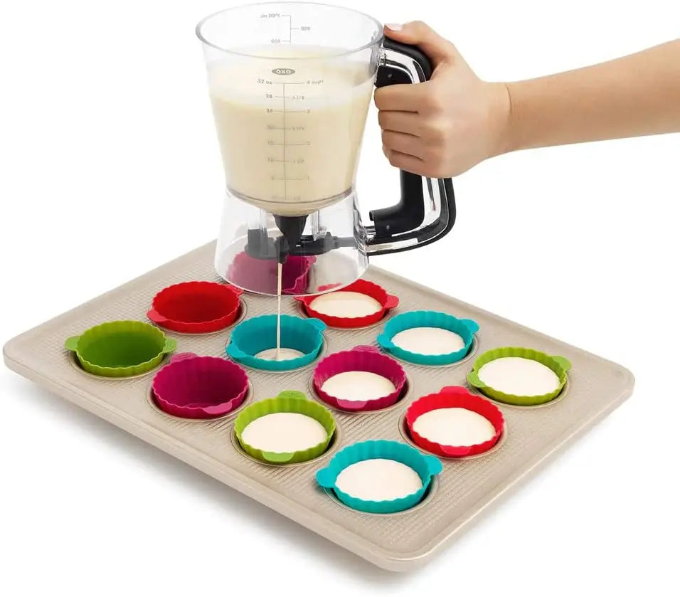 OXO Good Grips Precision Batter Dispenser Black Pattan Australia