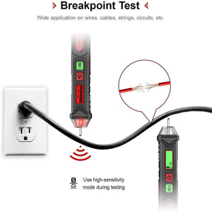 KAIWEETS HT100 Non Contact Voltage Tester AC Electricity Detect Pen 12V-1000V/48V-1000V Pattan Australia