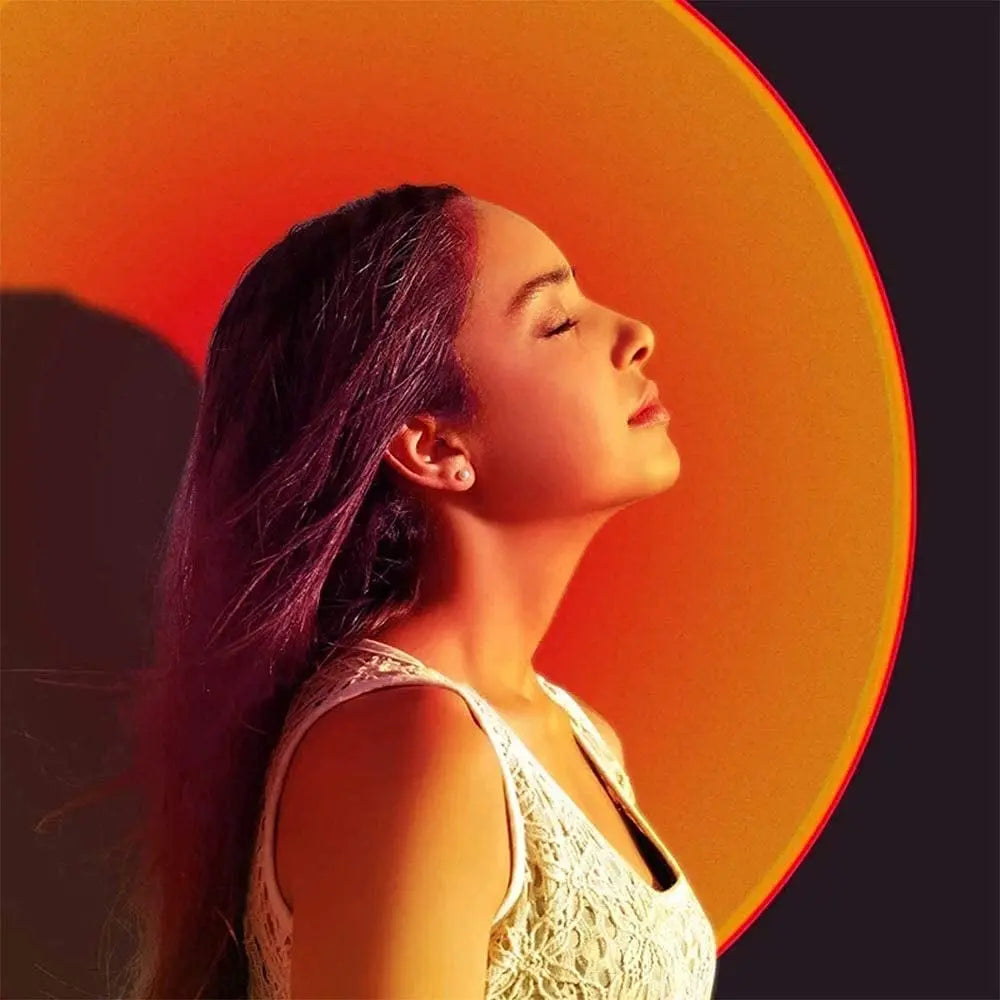 Sunset Projection LED night Light , 360 Degree Flexible Rotation  USB Floor Stand Sunset Light for Home Decor pattanaustralia