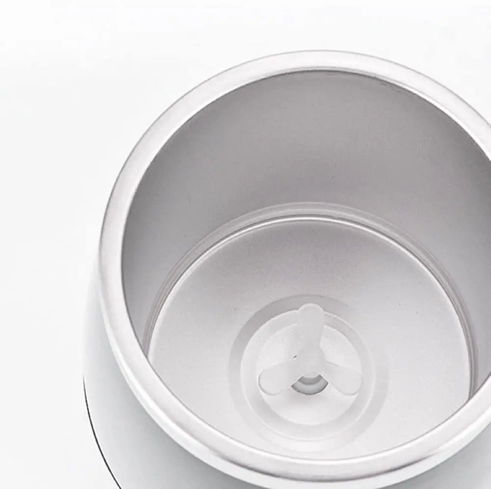 Mengshen Self Stirring Coffee Mug - Automatic, Electric, Stainless Steel for Office, Travelling 450ml Pattan Australia