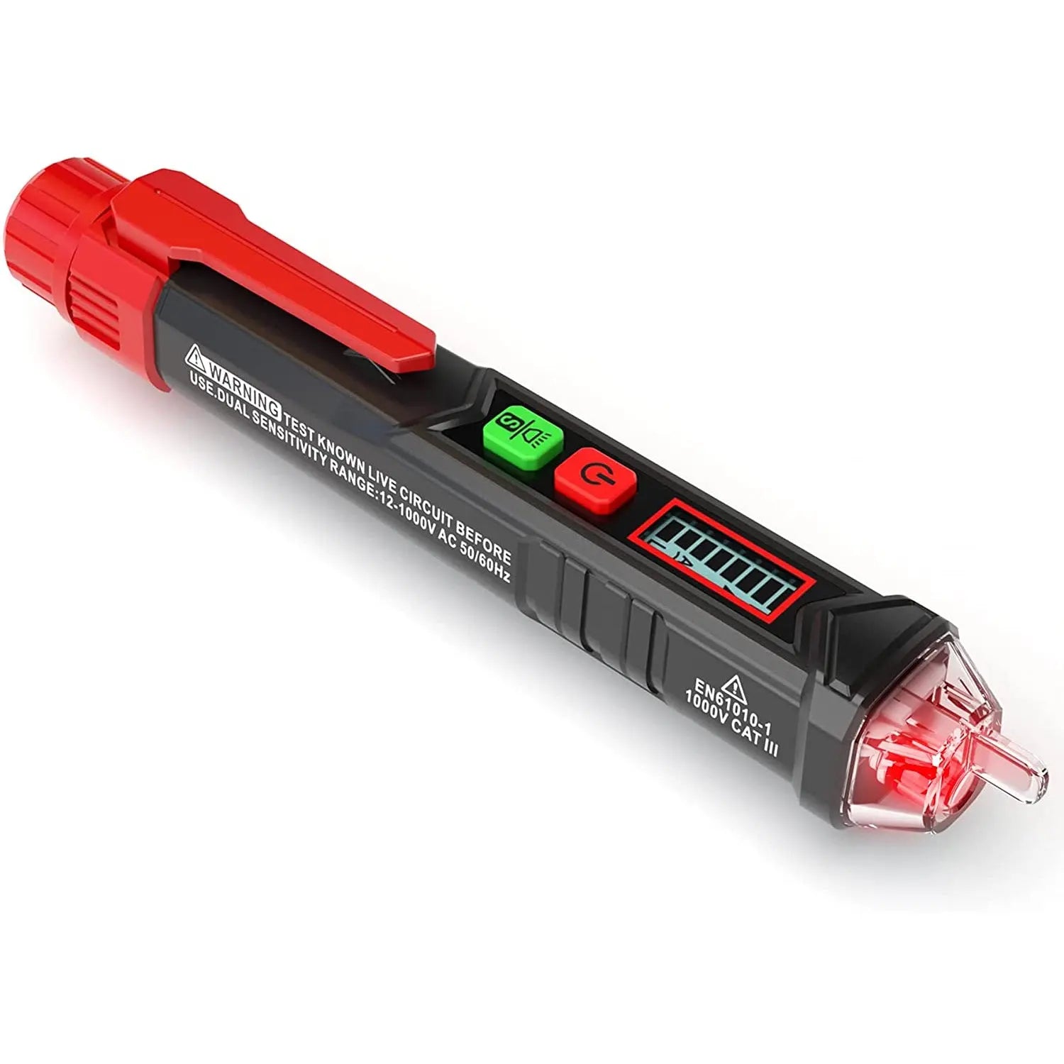 KAIWEETS HT100 Non Contact Voltage Tester AC Electricity Detect Pen 12V-1000V/48V-1000V Pattan Australia