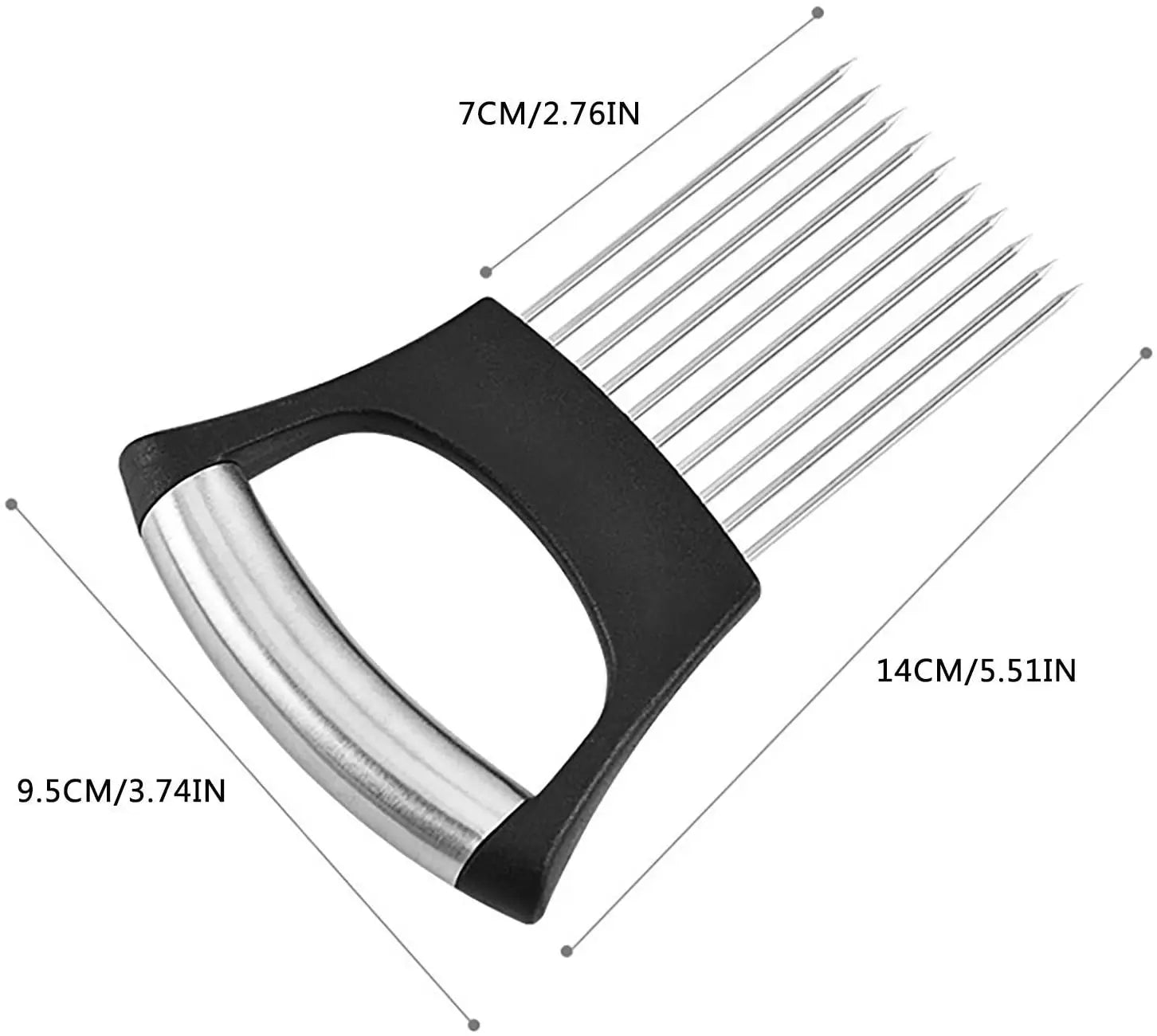 Stainless Steel Fork Vegetable Helper, Meat Rack Slicers Kitchen Tool Gadgets Pattan Australia