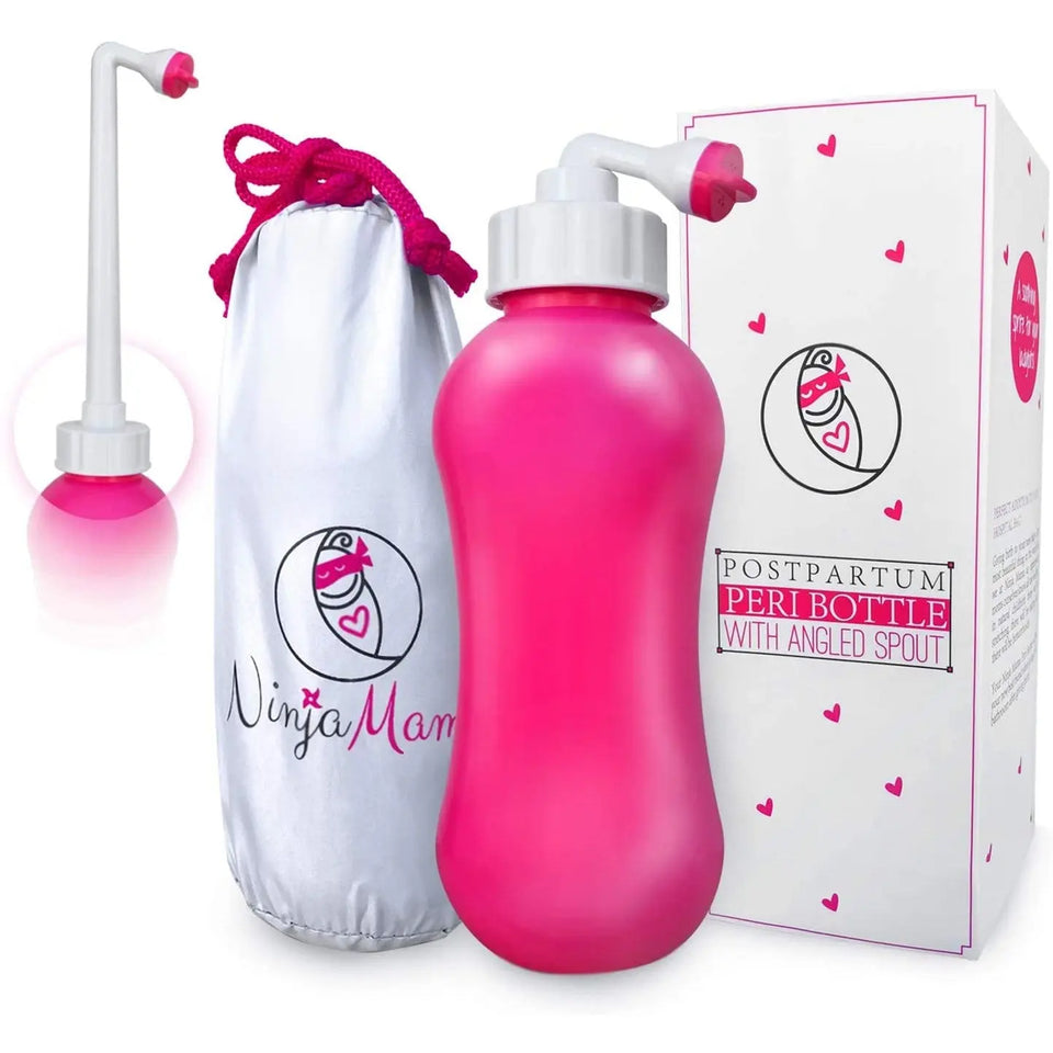 Post Partum 450ml Portable Perineal Bottle with Angled Spout Pattan Australia